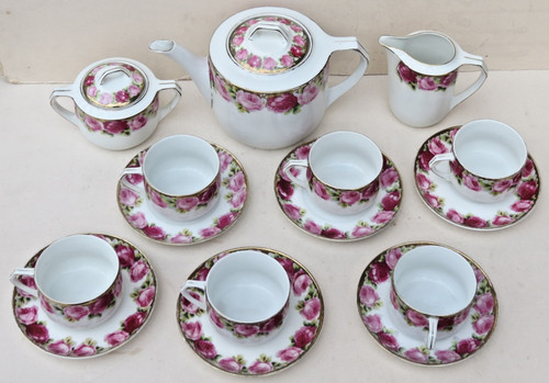 Komplettes kaffee service mit - komplettes, kaffee-service
