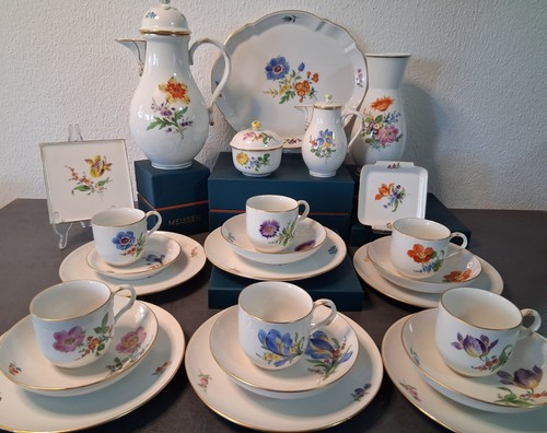 Meissen kaffeeservice teile - kaffeeservice, 25-teile