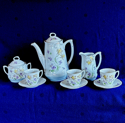 Jugendstil kaffeeservice - jugendstil,