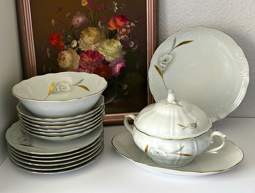 Vintage porzellanservice - vintage,