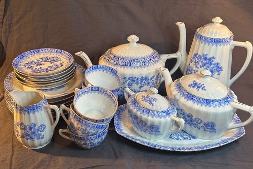 China blau tlg kaffee - blau, 24-tlg.