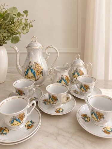 Fena porzellan kaffeeservice - fena,