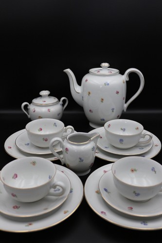 Vintage porzellan kaffeservice - vintage,