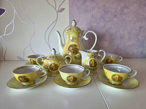 Porzellan kaffee teeservice - porzellan, kaffee-/teeservice
