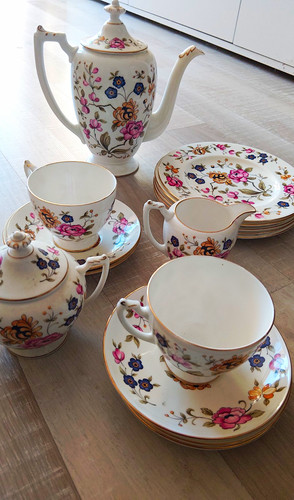 Coalport san remo tafelservice - coalport,