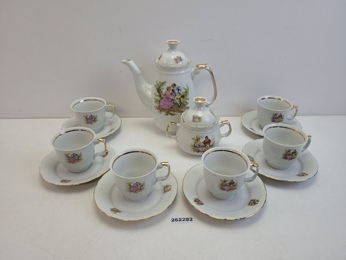 Porzellan prunk kaffee - porzellan,