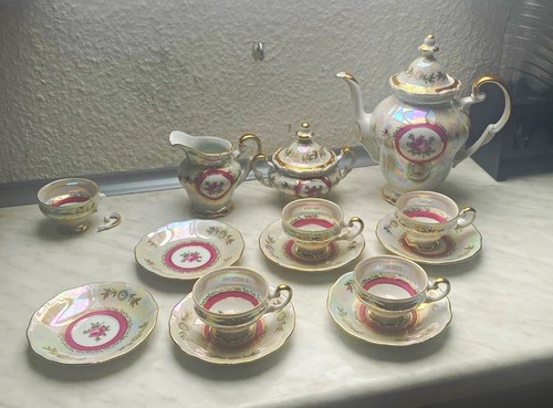 Weimar porzellan kaffeeservice - weimar,