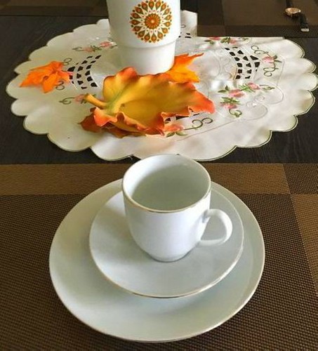 Tlg kaffeeset mit zartem - kaffeeset,